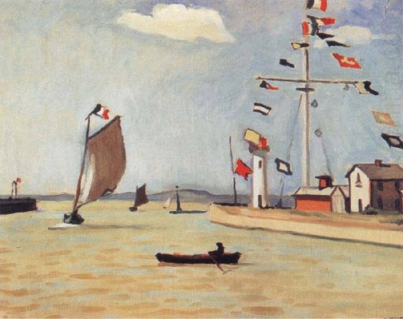 Marquet, Albert Harbour at Honfleur oil painting picture